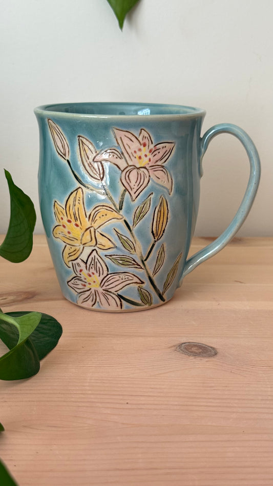 Orchid Mug