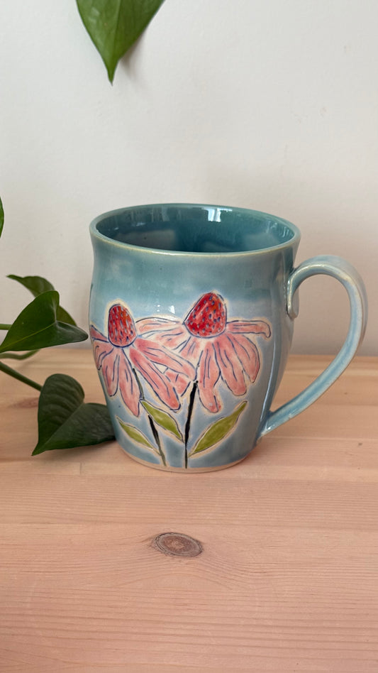Cone Flower Mug