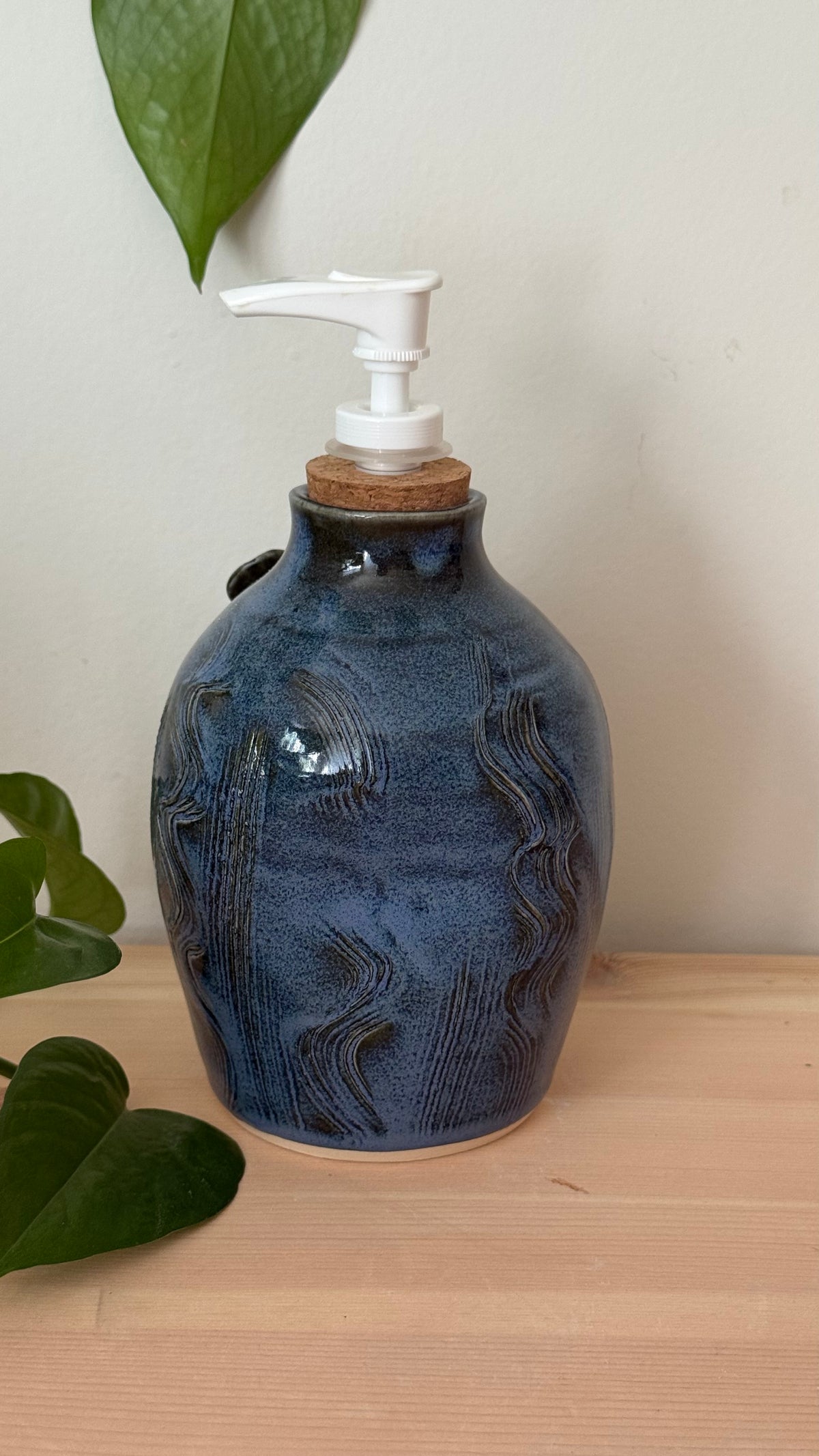 Soap Dispenser (dark blue)