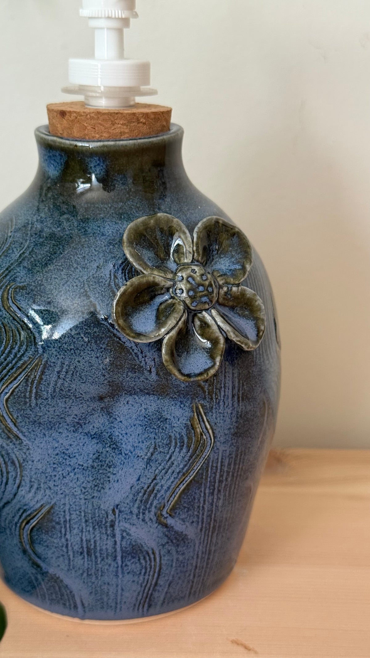 Soap Dispenser (dark blue)