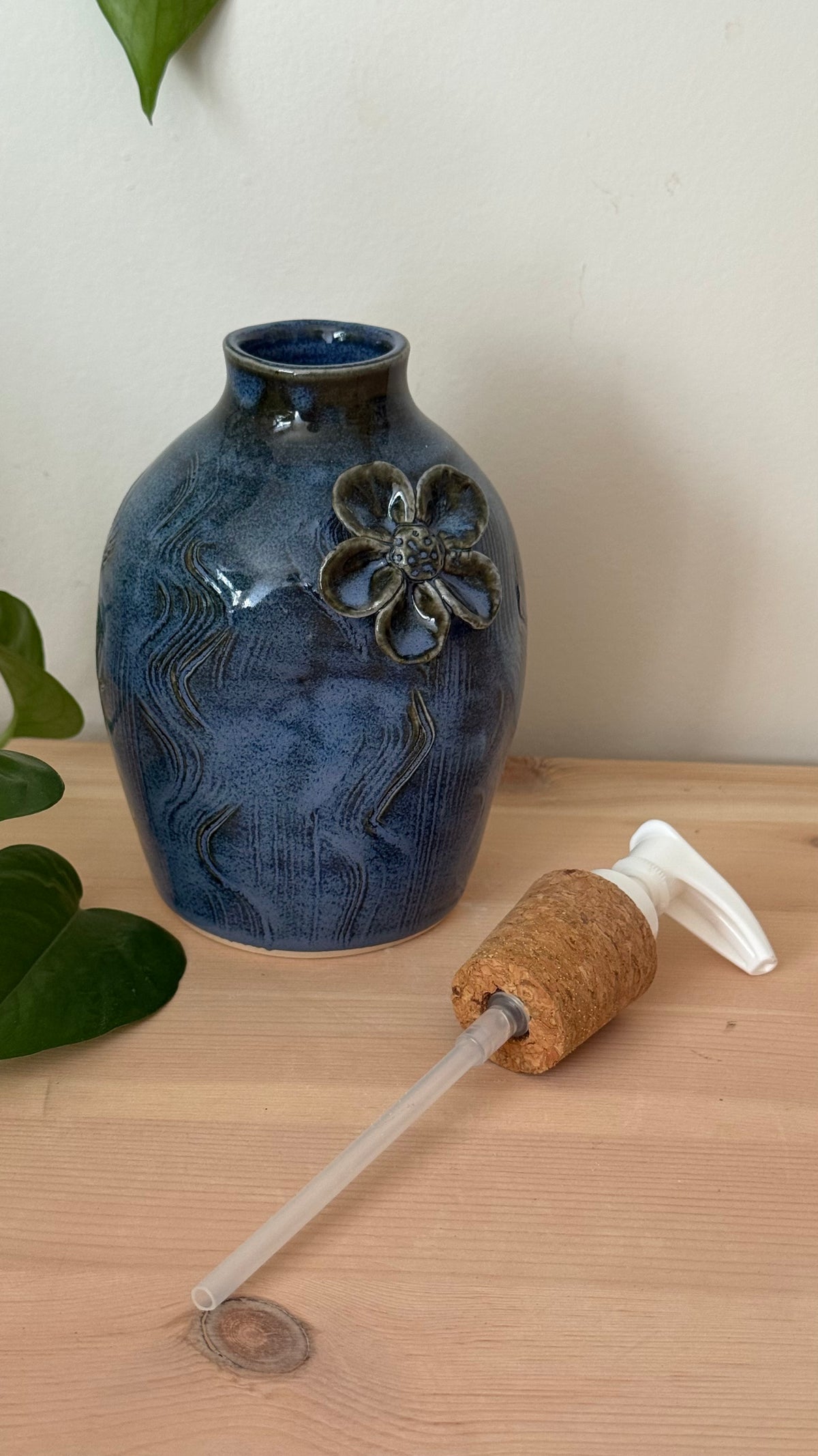 Soap Dispenser (dark blue)