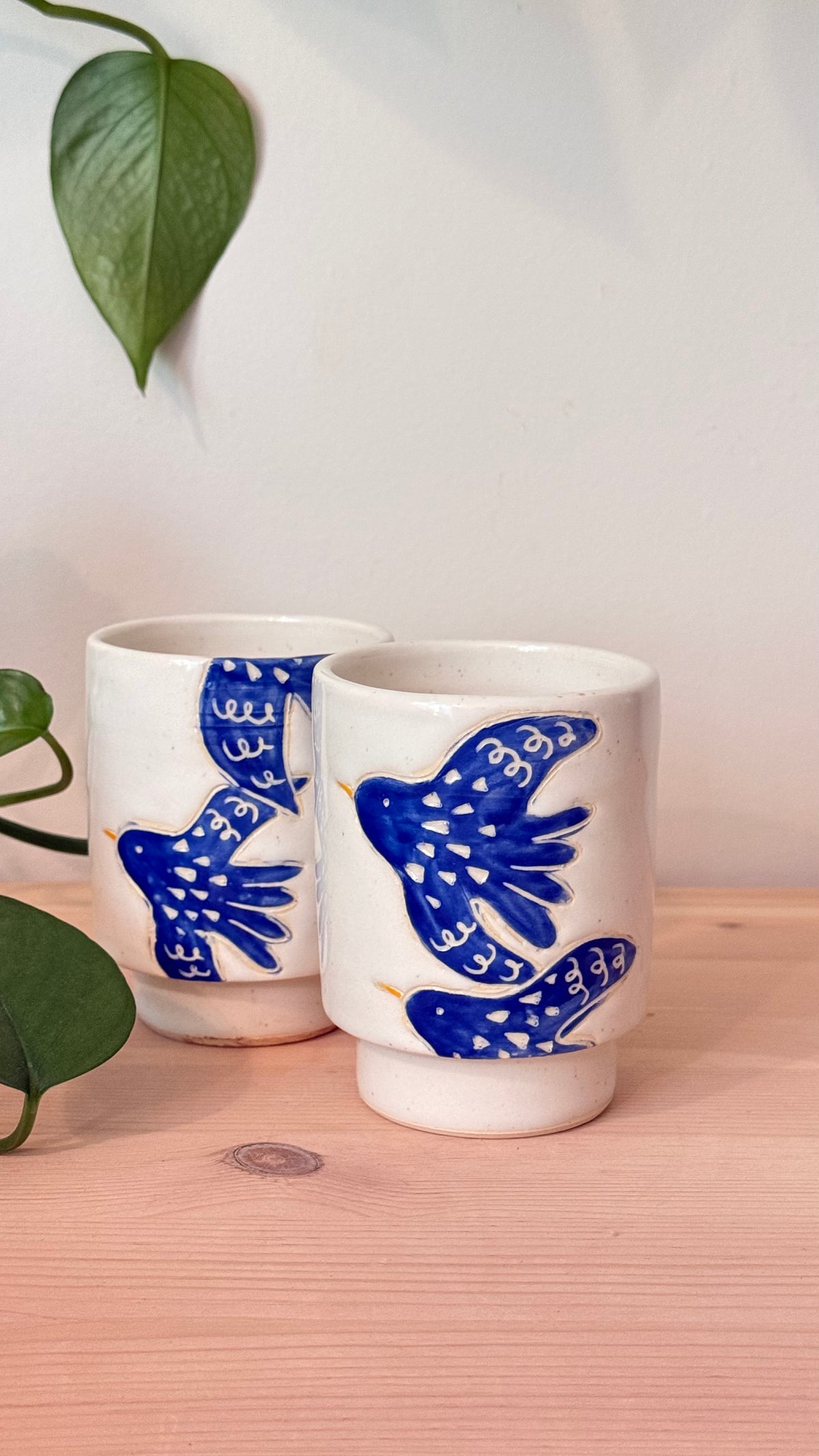 Flying birds Stacking Cups