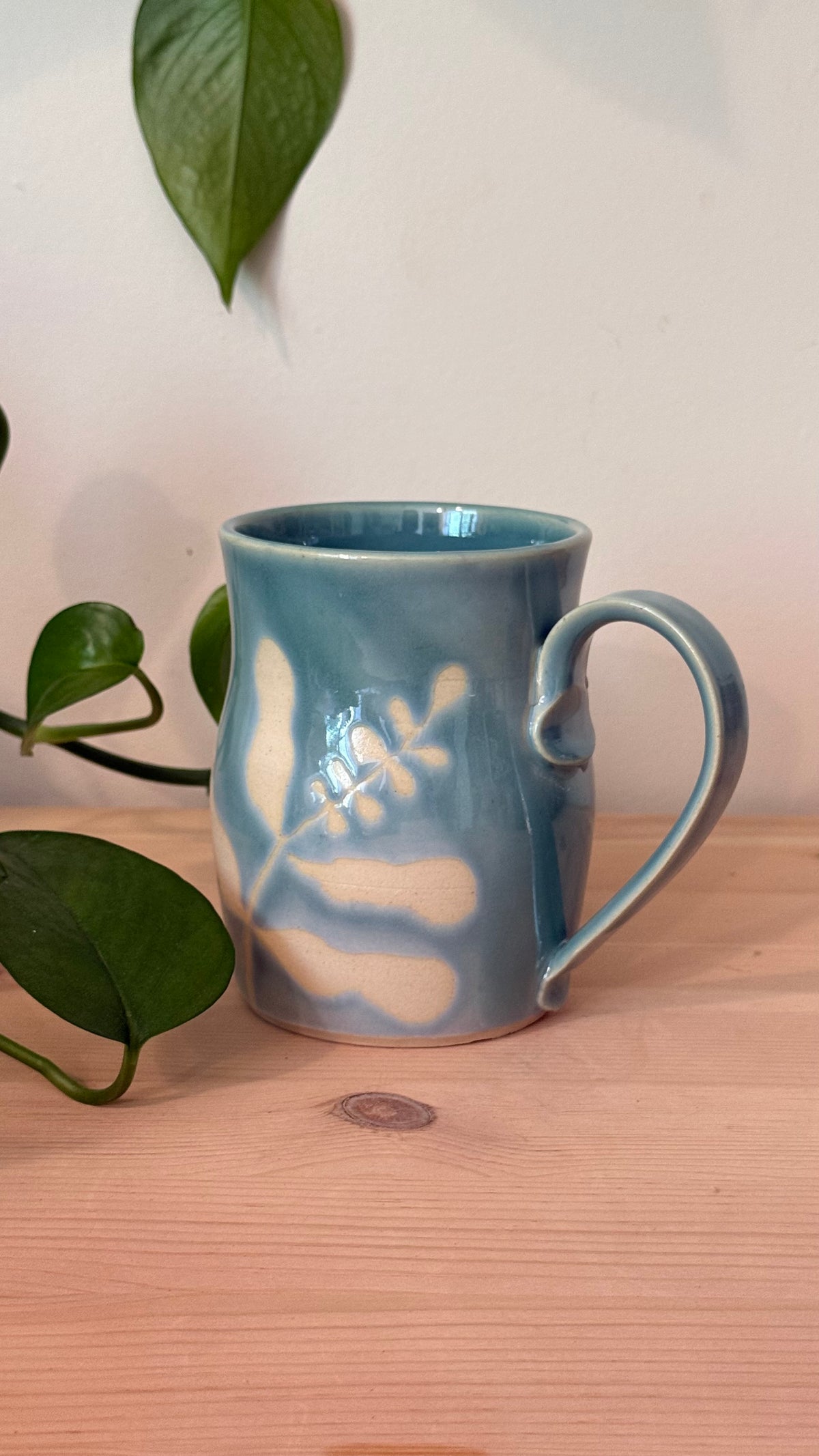 Wildflower Garden Mug (light blue)