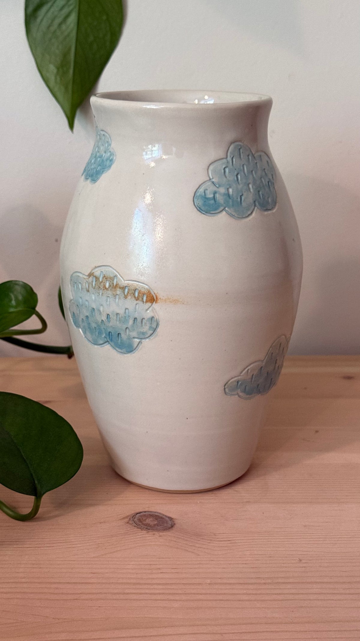 Flying Birds Vase