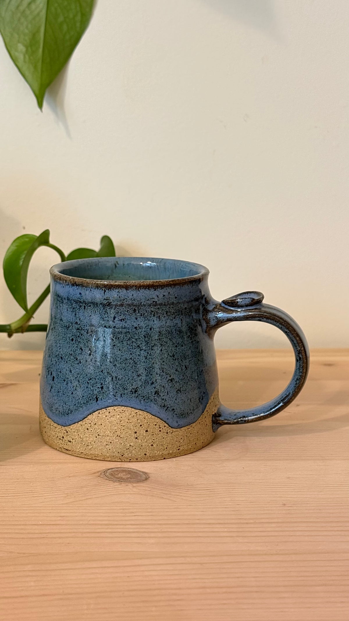 Floating Blue Mug