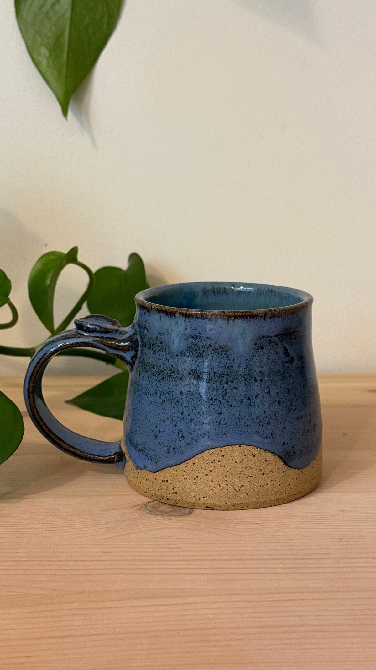 Floating Blue Mug