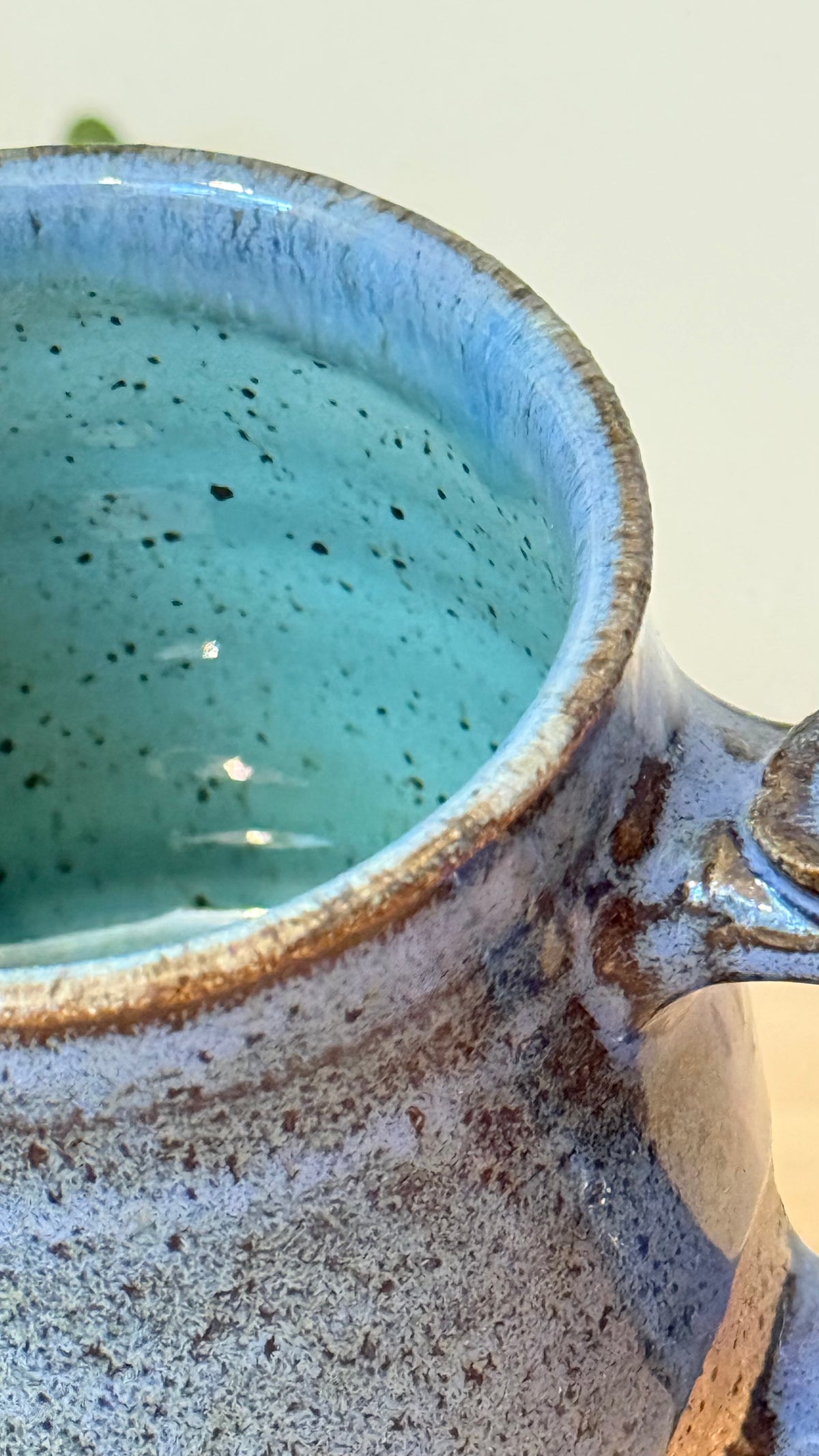 Floating Blue Mug