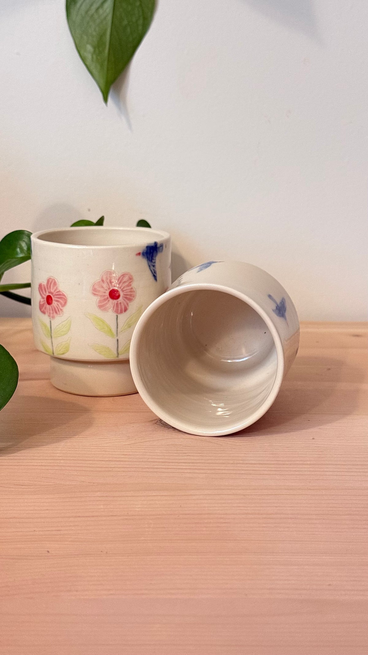 Garden Themed Stacking Cups