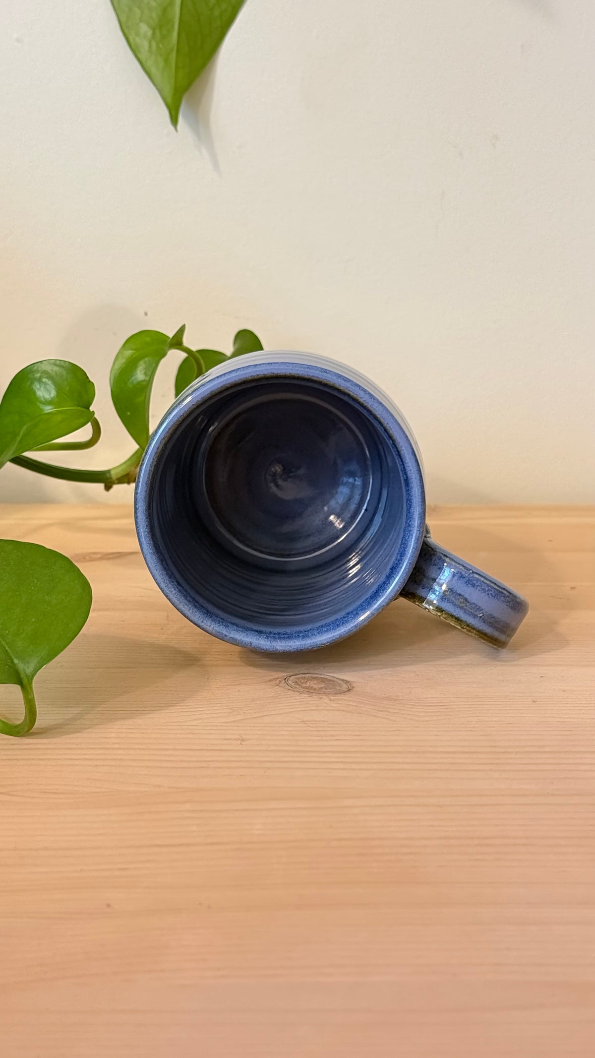 Wildflower Garden Mug (deep blue)