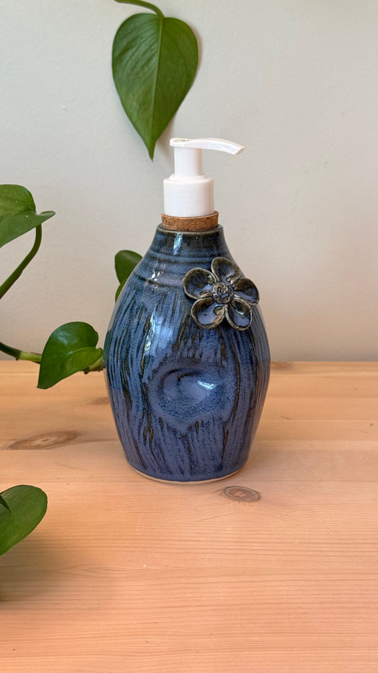 Soap Dispenser (dark blue)